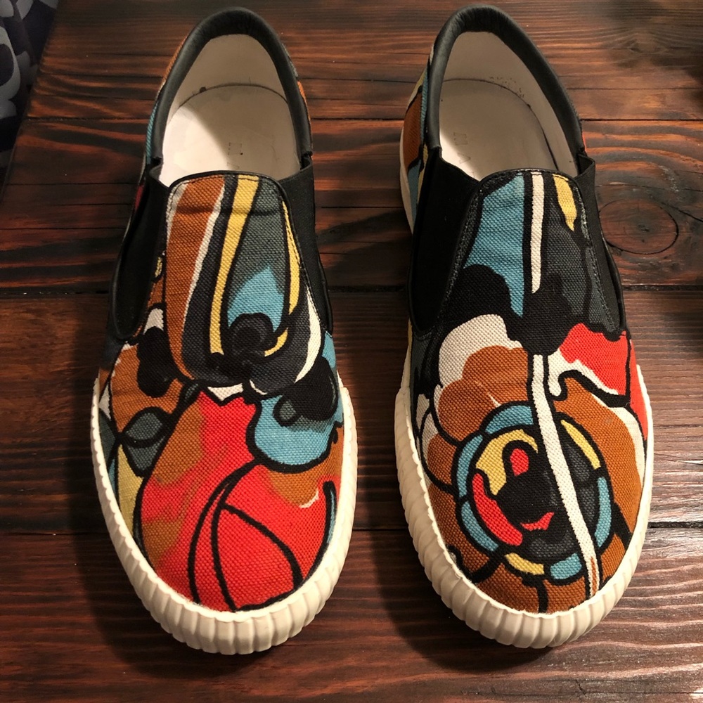 Marni Men’s Psychedelic Print Sneaker- Sz. 43